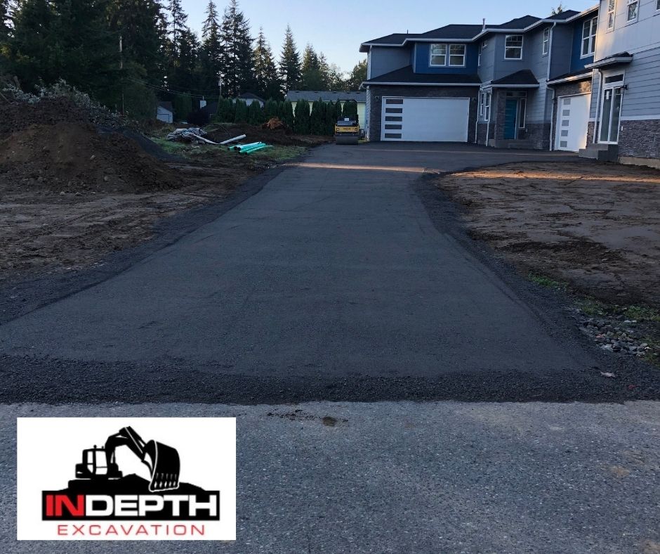 In-Depth Excavation is Snohomish County’s #1 driveway repair and installation experts