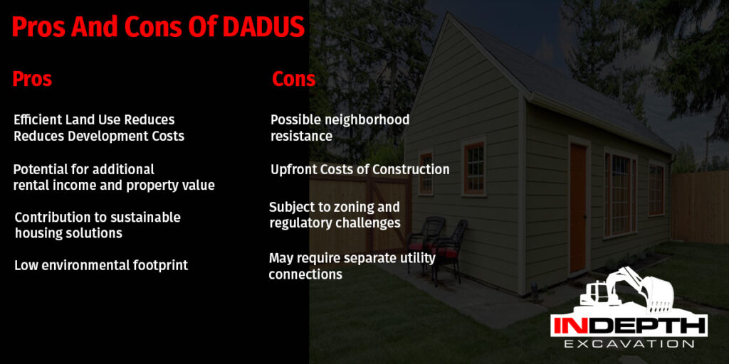 DADU PROS AND CONS