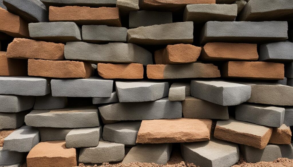 capstone blocks for retaining wall
