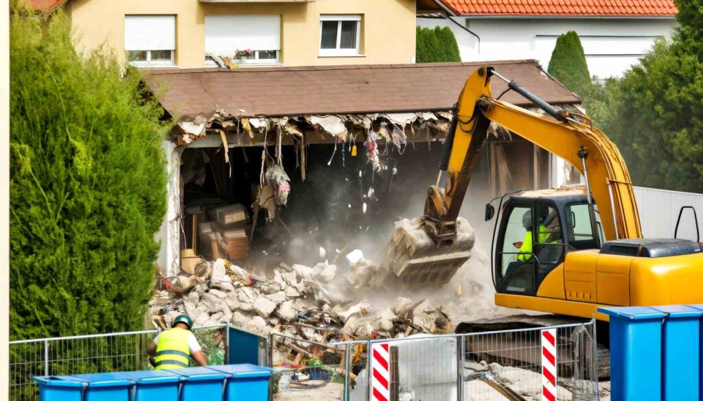 Washington Demolition of a garage